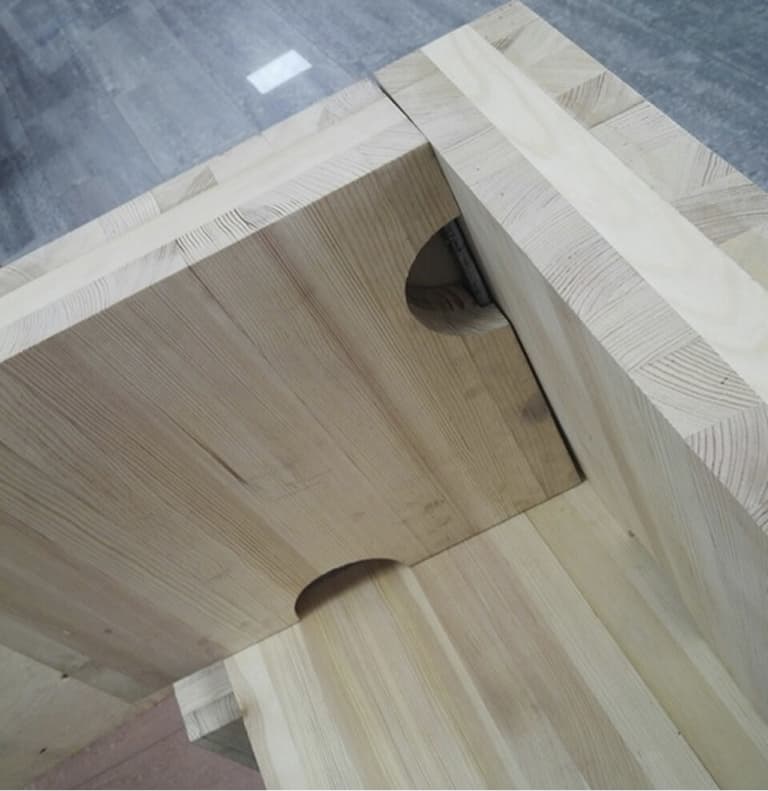 Knot on glued rods with metal insert | Osnovnoy Moment (OsnoM)