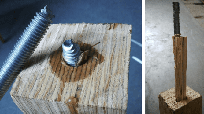 Determination of the strength of glued rods in structural elements made of LVL timber | Osnovnoy Moment (OsnoM)