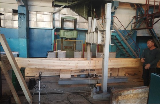 Photo of equipment after tests